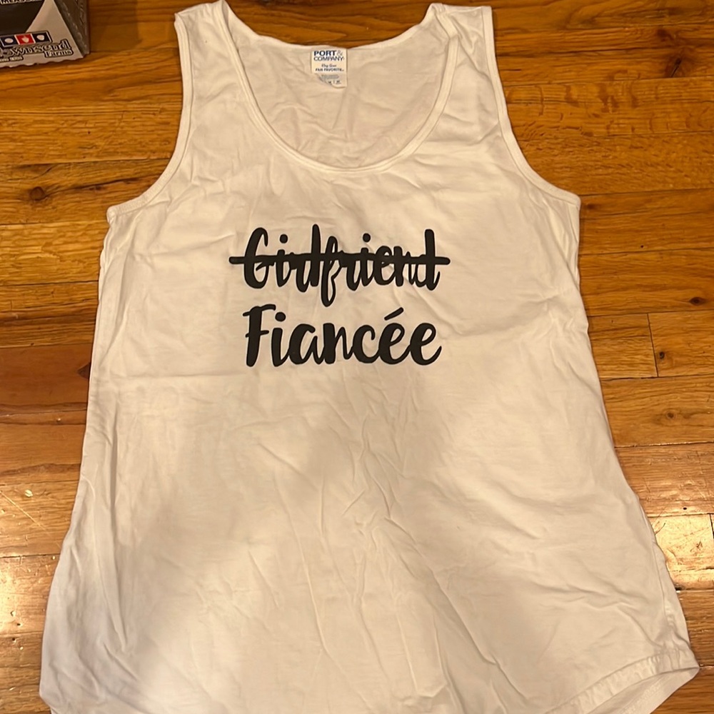 Girlfriend to fiancé tank